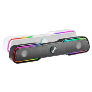 Mars DSP Soundbar Bluetooth 5.0 + Jack RGB 10W Speaker Black