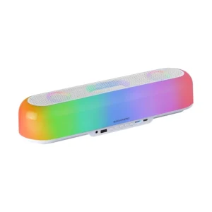 Mars Gaming MSB-ORB 360° RGB Wireless 20W Speaker & Soundbar – White