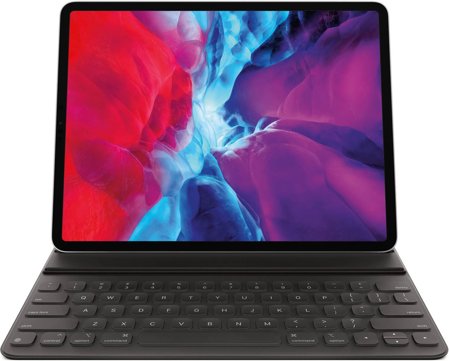 Apple Smart Keyboard Folio for 12.9-inch iPad Pro 6th Gen - front view with keyboard