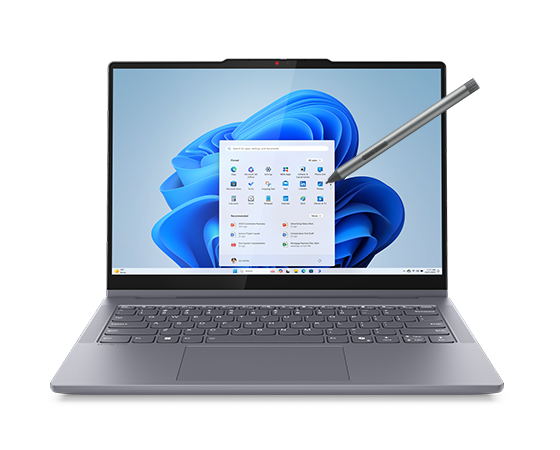 Lenovo IdeaPad 5 2-in-1 83KR001TUS laptop in Cosmic Blue with 360° hinge
