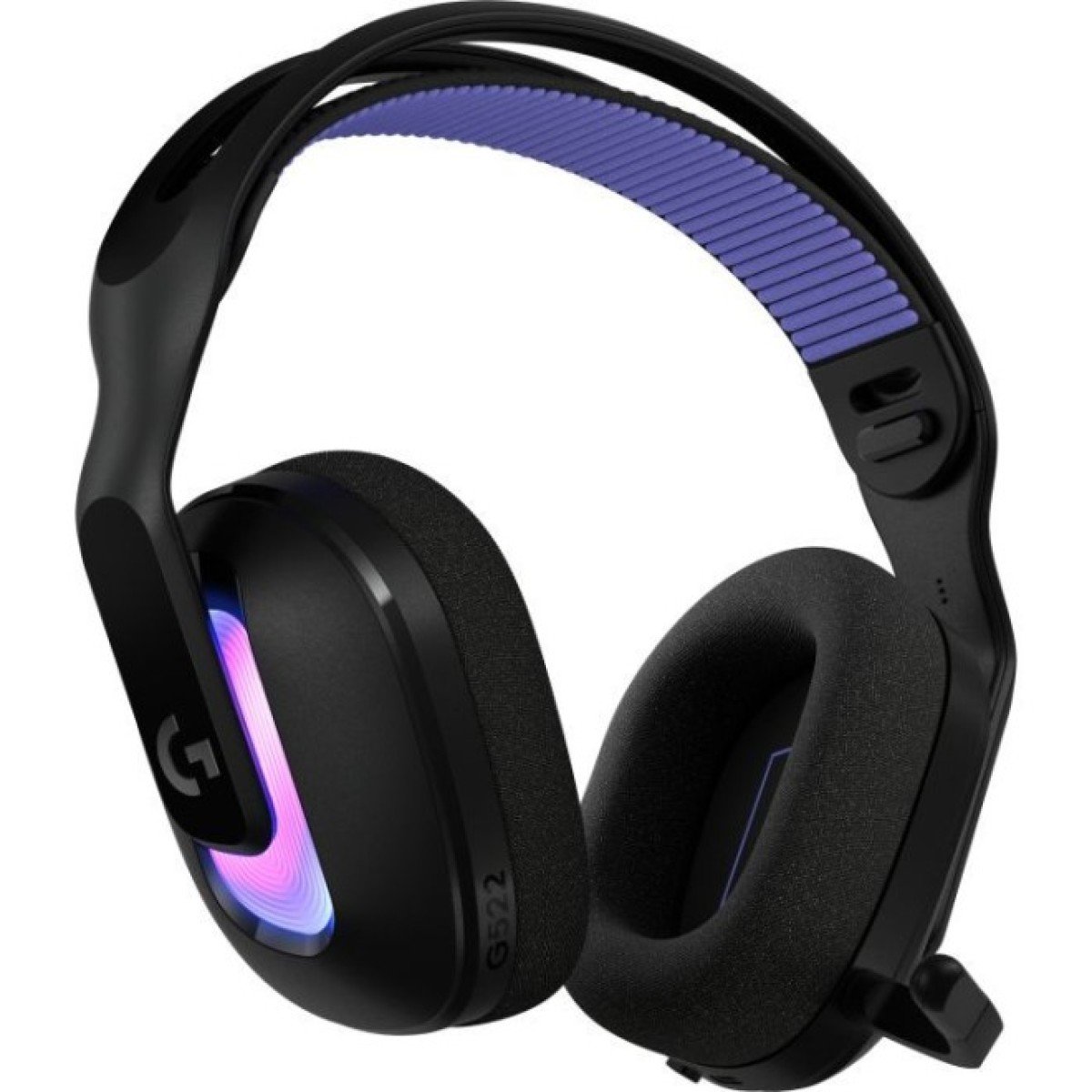 Logitech G522 LIGHTSPEED Wireless Gaming Headset 981-001544 Black - side view