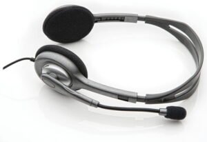 Logitech H111 Stereo Headset front view