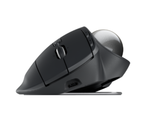 Logitech MX Ergo Advanced Wireless Trackball Mouse 910-005182 front view