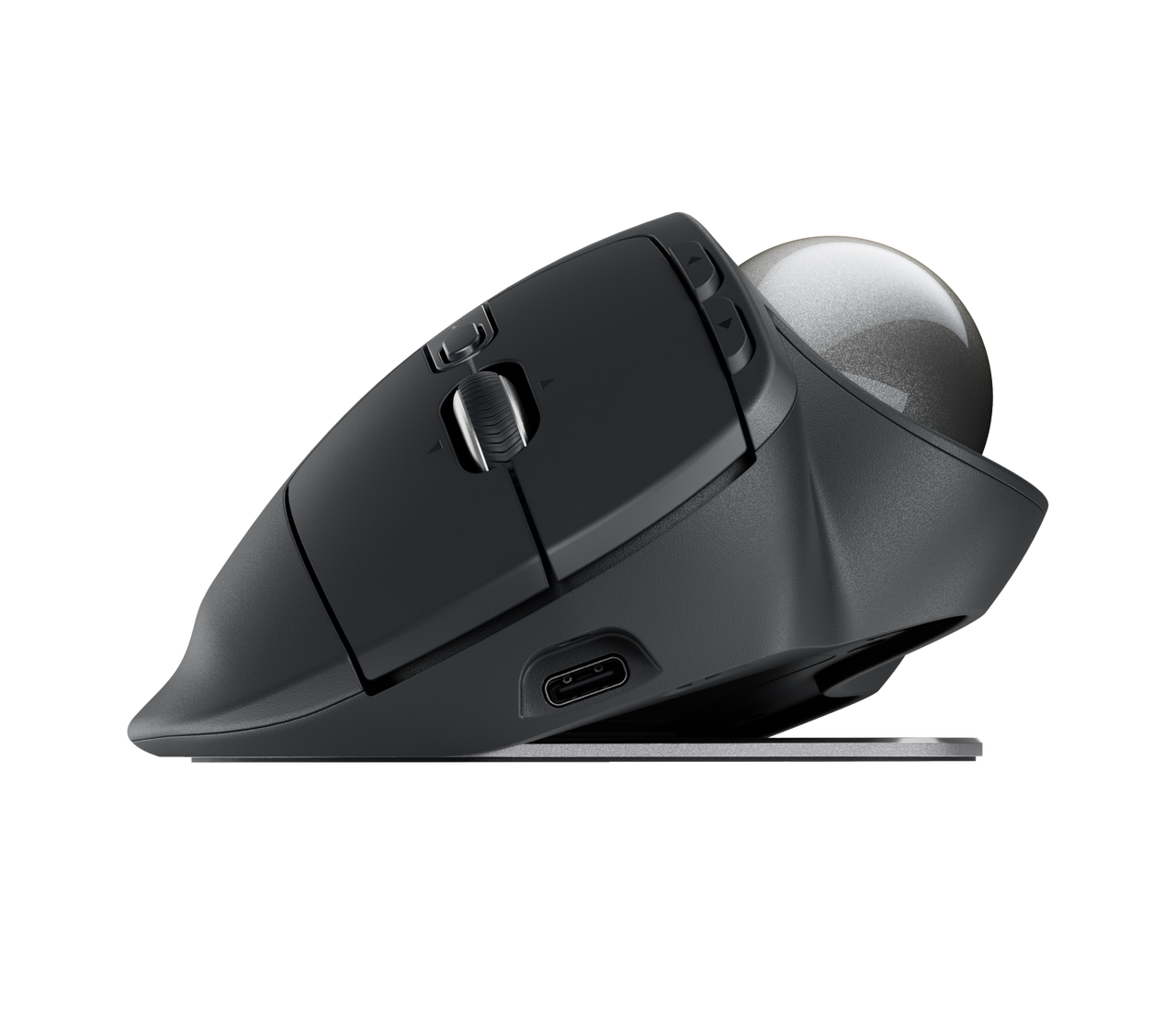 Logitech MX Ergo Advanced Wireless Trackball Mouse 910-005182 front view