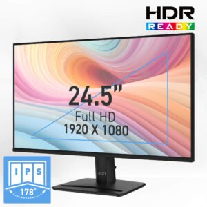 MSI PRO MP251 E2 24.5 inch IPS monitor front view