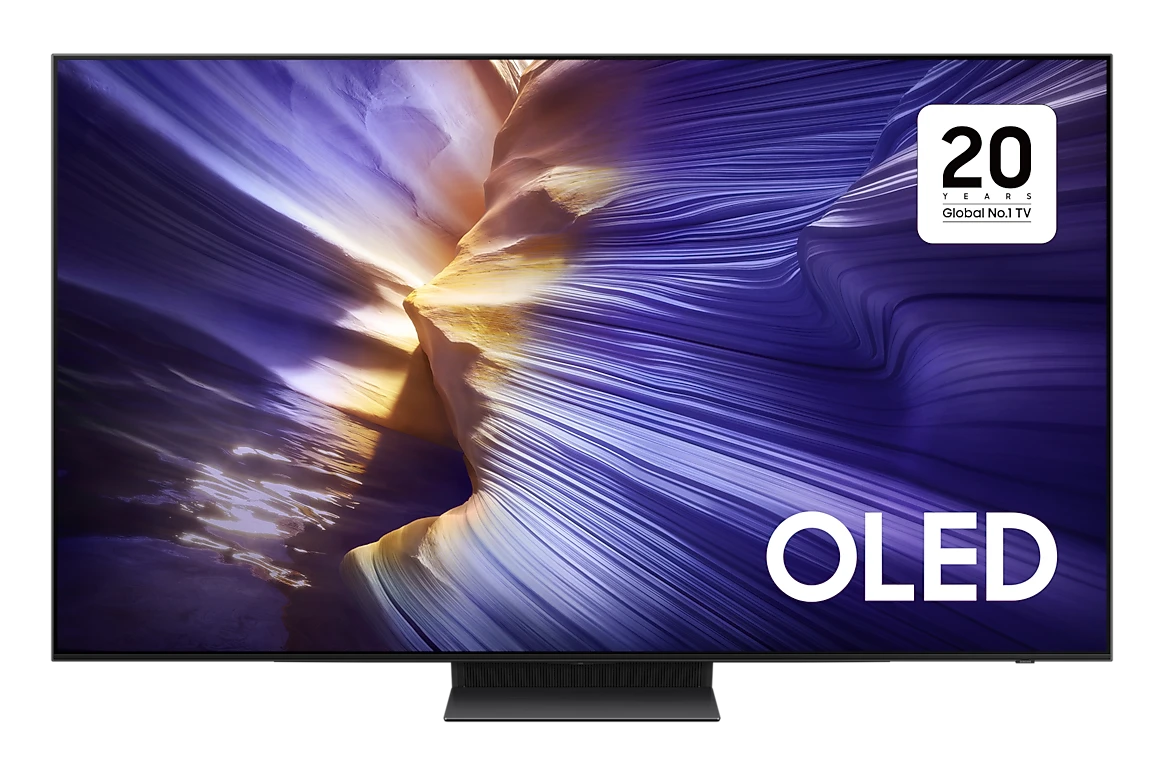 Samsung 55-inch OLED S90F 4K Smart TV front view