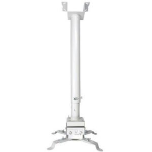 SkyPro IB3862 Adjustable Projector Ceiling/Wall Mount 38-62cm Black/White Cold-Rolling Steel 8kg Capacity
